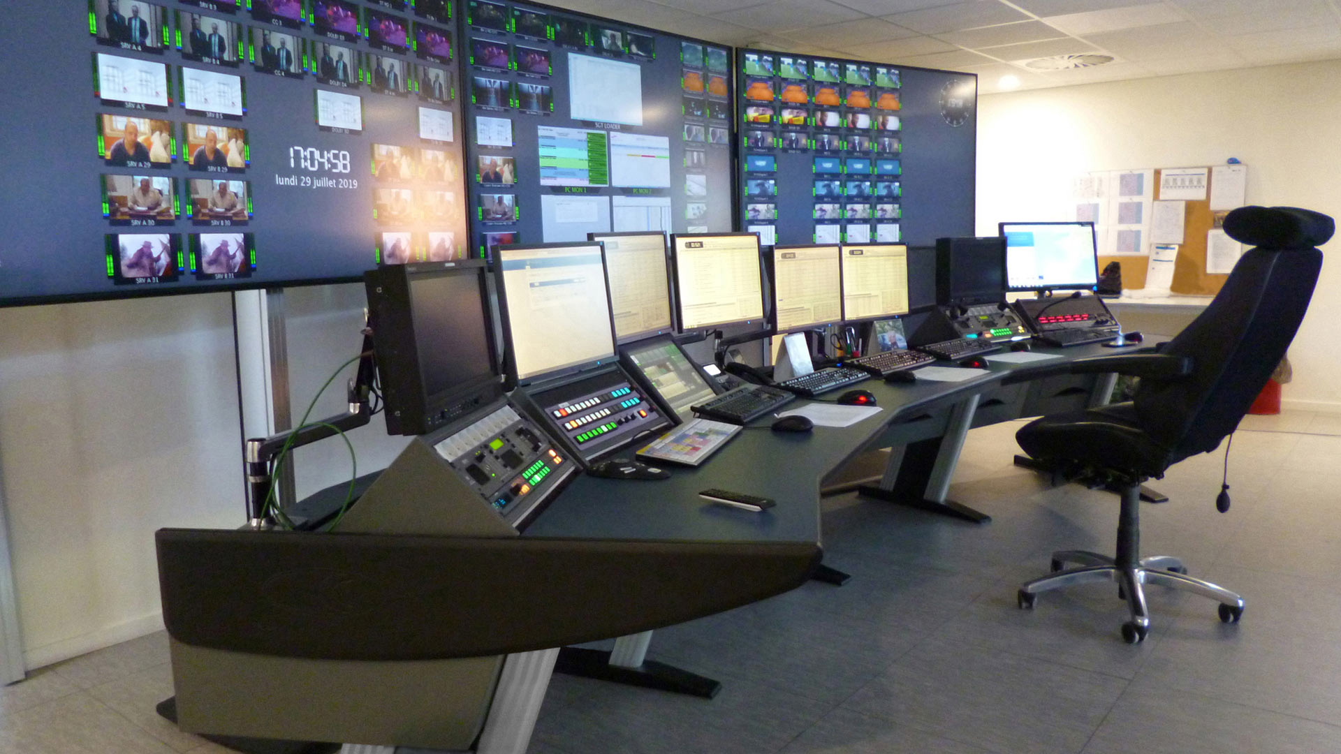 Custom Consoles Experiences Strong Demand for Broadcast Studio and Post-Production Control Furniture