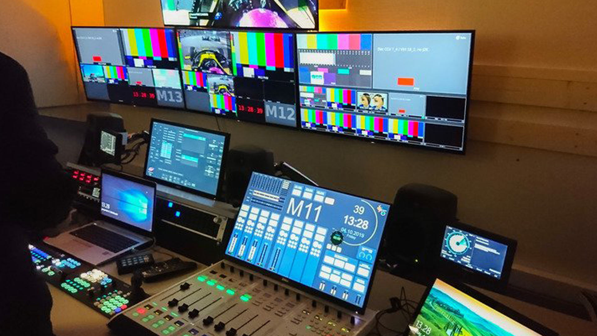 Broadcast Solutions Finland modernises Director's Cut production control rooms