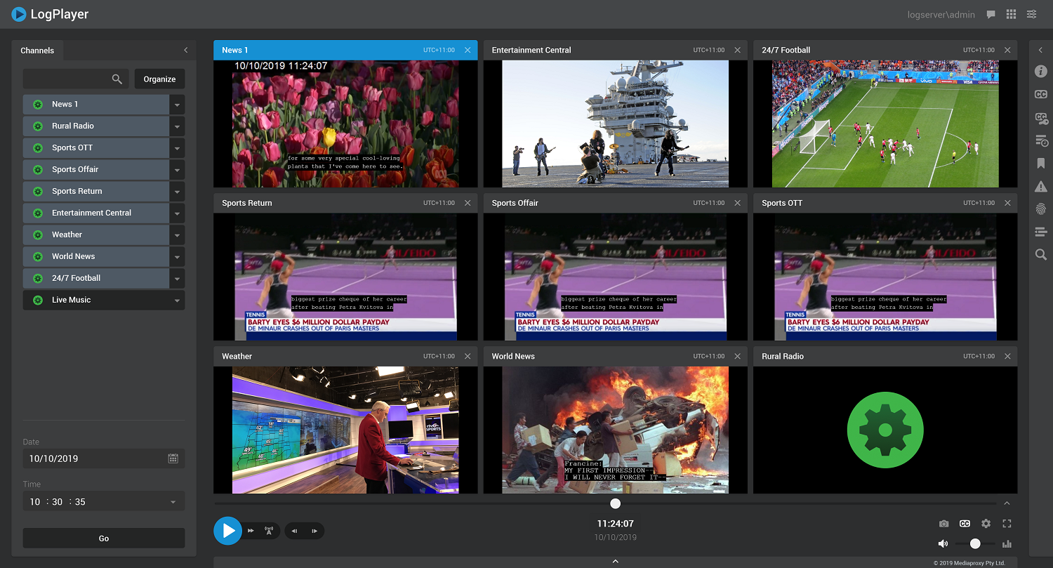 Mediaproxy to focus on future of IP-based solutions and OTT monitoring with LogServer at 2020 NAB Show