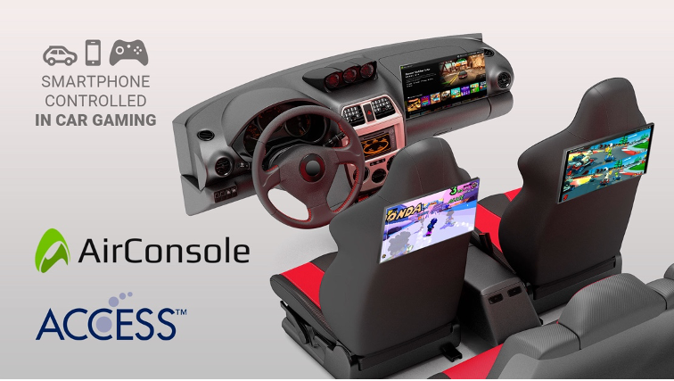ACCESS Europe partners with AirConsole to enable unique gaming experience in the car