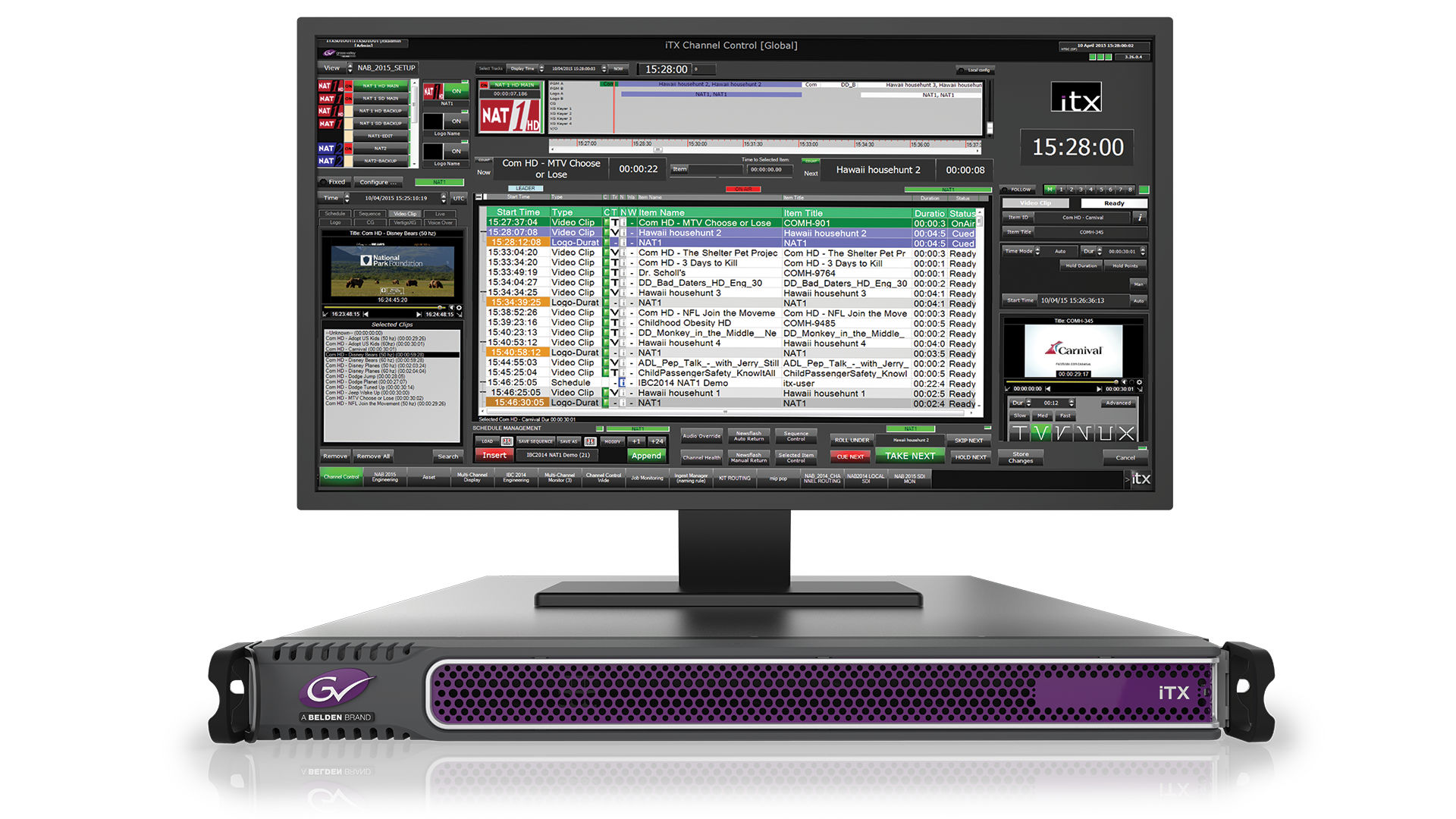 NDTV enhances newsgathering with Grass Valley's news production suite