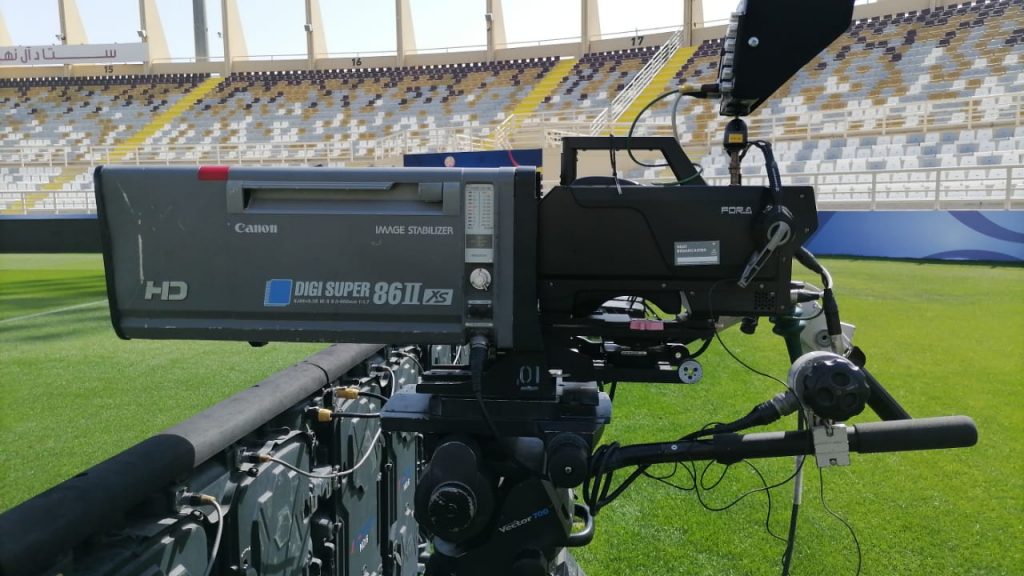 sports broadcast camera