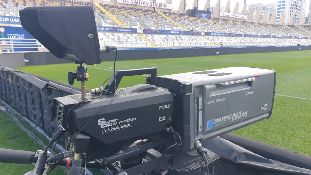 FORA gives LiveHD 4k ultraslow motion cameras in time for FIFA Club