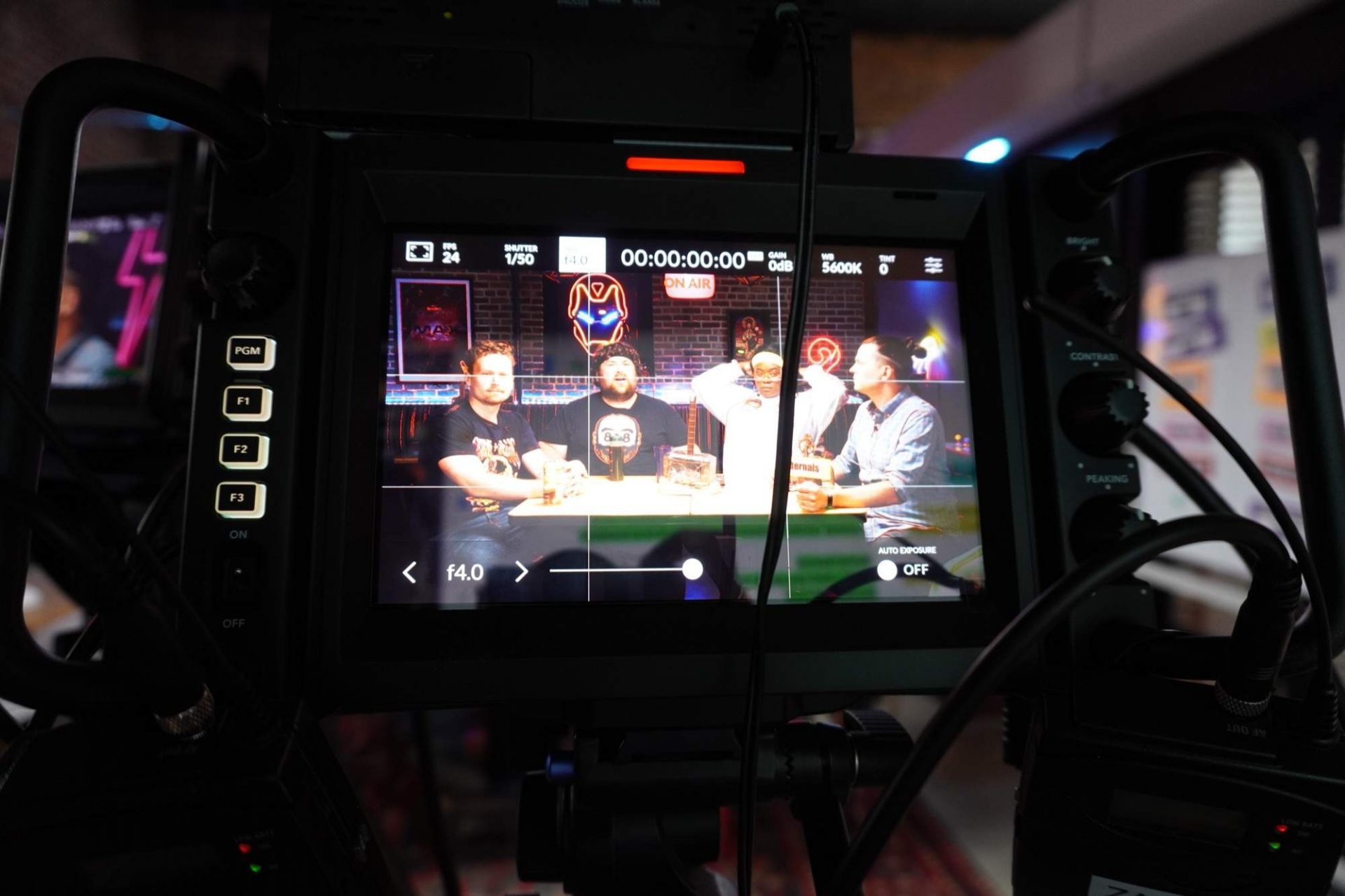 Daily Talk Show The Breakroom Captured and Live Streamed with Blackmagic Studio Camera 4K Pro