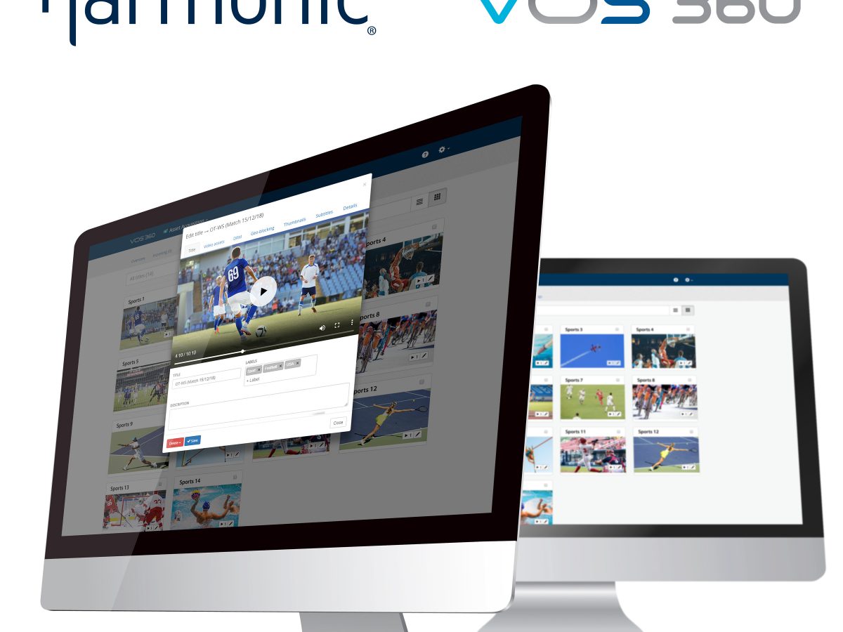 Harmonic VOS360 Cloud Streaming