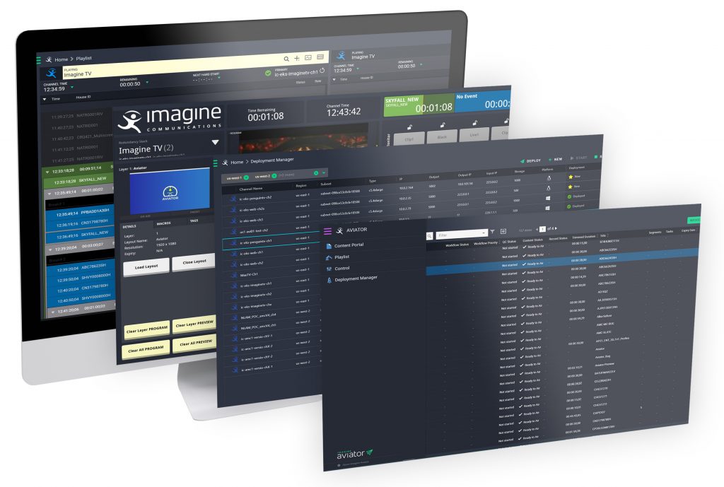 Imagine communications Aviator platform