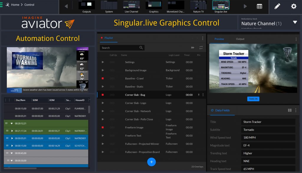 Imagine communications Aviator_Essentials Channel Graphics