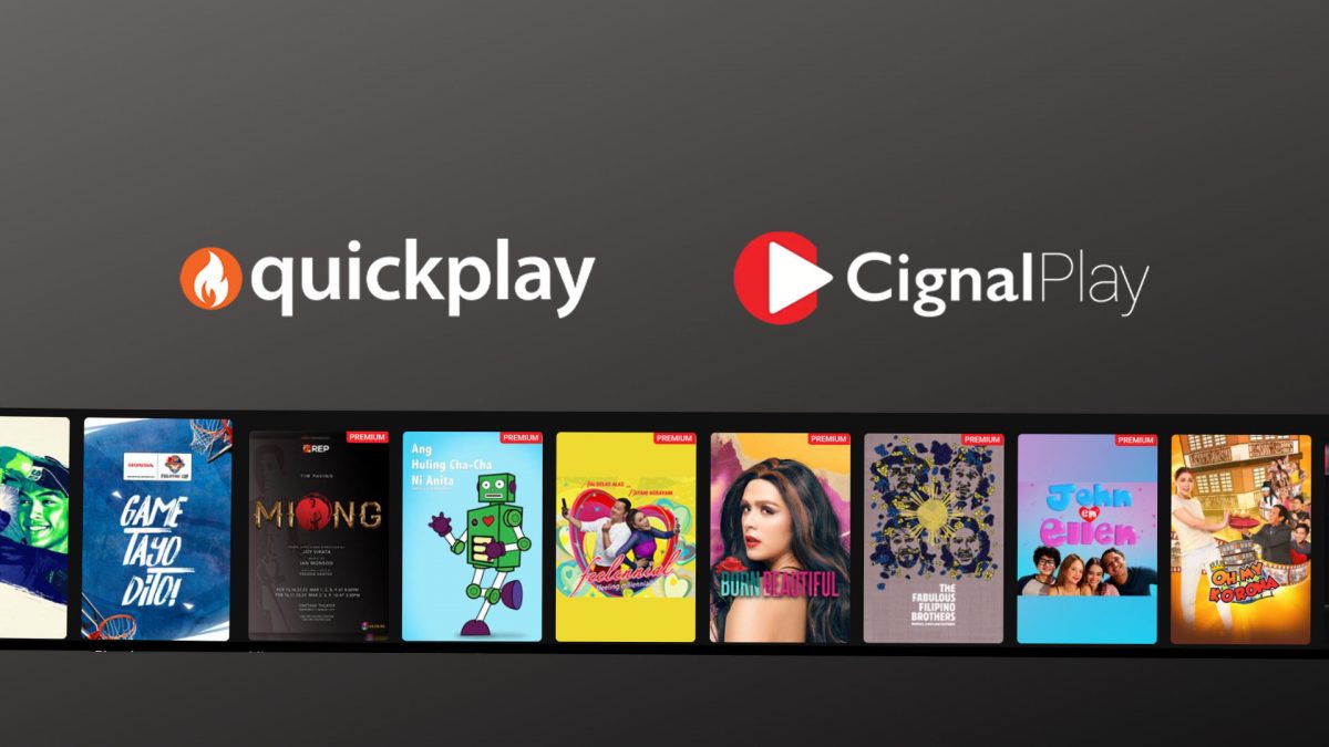 Cignal TV unveils enhanced Cignal Play on cloudnative Quickplay