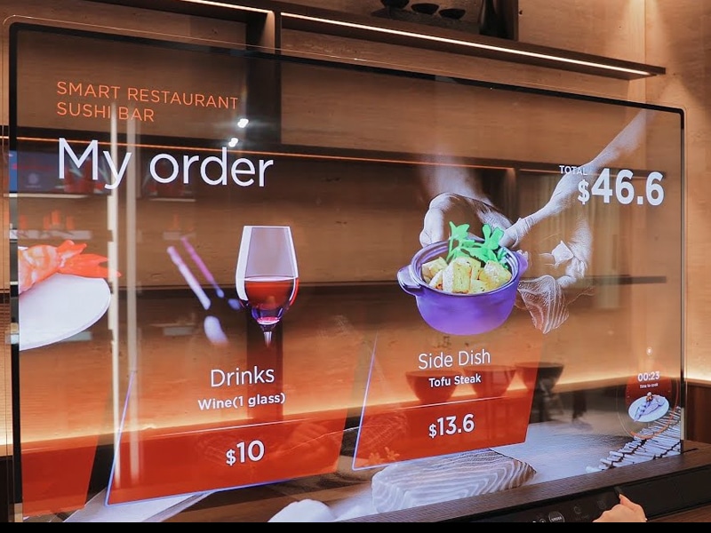 LG and Samsung Unveil Next-Gen Transparent Displays at CES 2024 - Digital Studio India