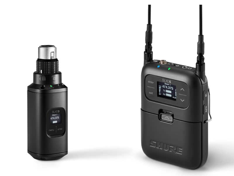 Shure SLX Wireless （Shure Unveils New SLX-D Portable