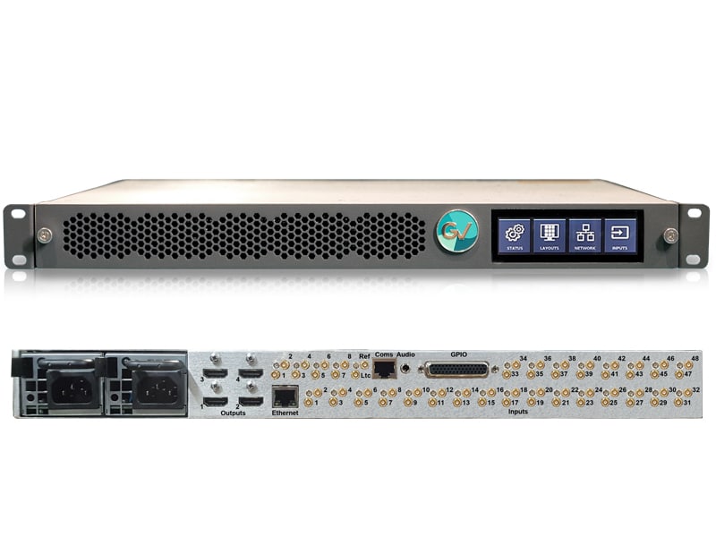 Grass Valley Unveils New Next-Gen High-Density IP and SDI