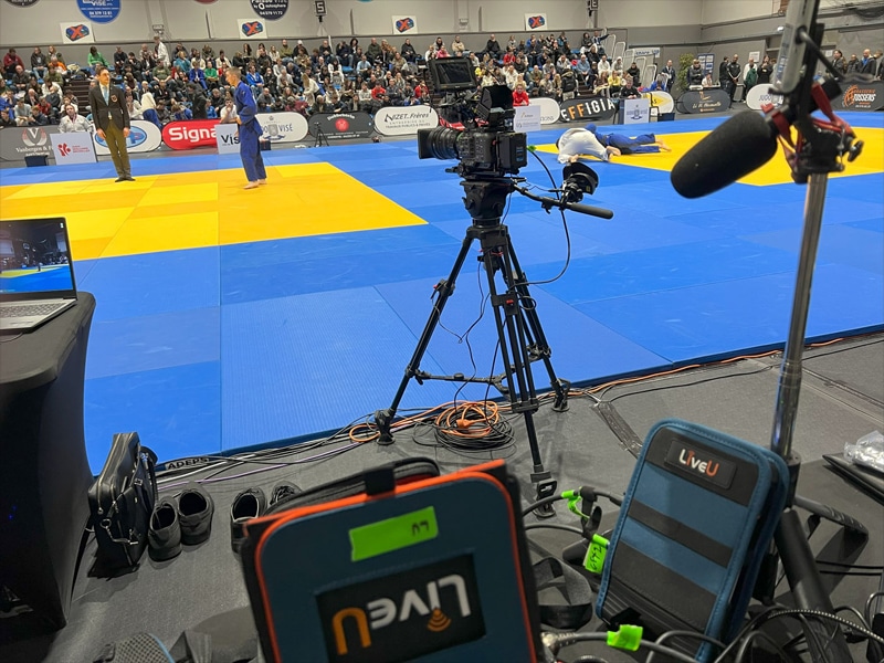 5G Live Sports Production by LiveU and Orange Belgium