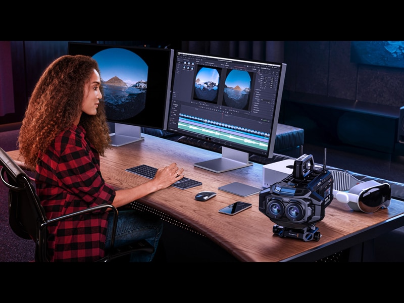 Apple Immersive Video - Blackmagic Design