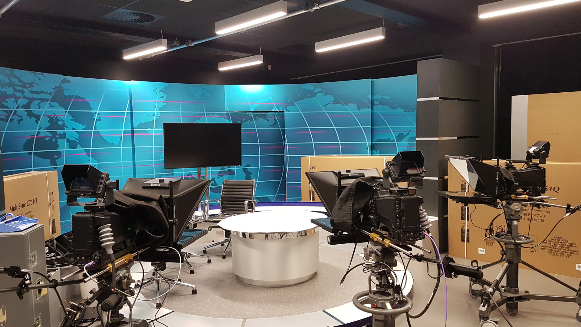 ATG Danmon Completes News Studio Systems for Cardiff University's School of Journalism, Media
