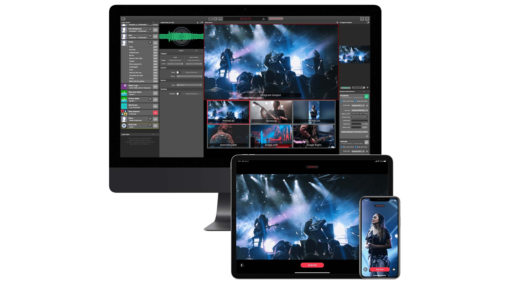 mimolive to flash media encoder